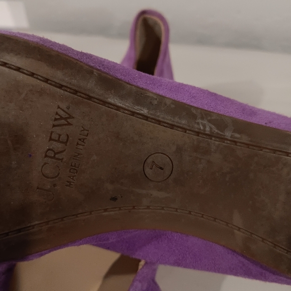 Jcrew Suede Ballet Flats - Picture 7 of 7